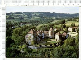 Chateau De THORENS -  Vue Aérienne De La Cour D Honneur - Thorens-Glières