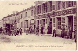 Appremont  55  Arrivée Du Courrier Au Café Du Commerce - Andere & Zonder Classificatie