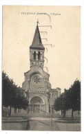 Juliénas (69) :  L'église En 1919 PF . - Julienas