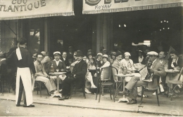 Royan : Café , Carte Photo - Royan