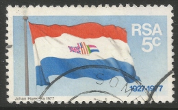 South Africa. 1977 50th Anniv Of National Flag. 5c Used - Usati