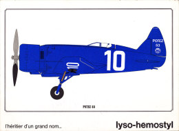 Breguet XIX " Grand Raid "  - Publicité " Lyso-Hemostyl " - Réservé Au Corps Médical - Aviones