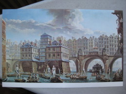 Reproduction De Très Bonne Qualité : Pont De Paris Fin 1700 Debut 1800 - Sonstige & Ohne Zuordnung