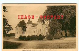 47 - CASTELJALOUX - Chateau Féodal Du Sendat - Dos Scanné - Casteljaloux