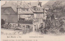Bad Munster Am Stein 1908 Direktionsgebäude Und Salinenrad - Bad Muenster A. Stein - Ebernburg