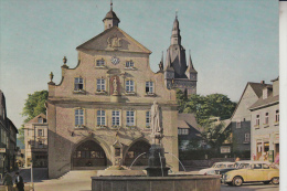 5790 BRILON, Marktplatz & Rathaus & Pfarrkirche, Auto- Auto-Union - Brilon