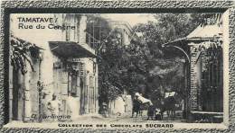 Chromos Réf. C479. Chocolat Suchard - Collection Coloniale 188 - Tamatave - Rue Du Centre - Suchard