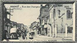 Chromos Réf. C486. Chocolat Suchard - Collection Coloniale 200 - Hanoï, Rue Des Changeurs - Tonkin - Suchard