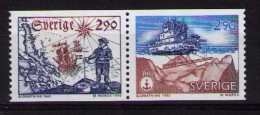 SWEDEN  Hydrography - Unused Stamps