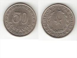 *paraguay 50 Centimos 1925  Km 12  Xf+  !!! - Paraguay