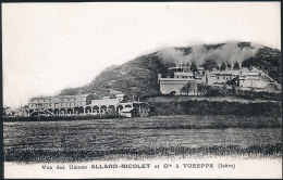 38 . VOREPPE . Vue Des Usines Allard - Nicolet Et Cie - Ciments - Voreppe