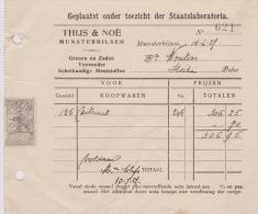 Nota: Thijs & Noe Granen & Zaden Veevoeders. Landbouw Syndikaat  Munsterbilzen - 1900 – 1949