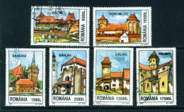 ROMANIA - 2002 Forts And Churches Used As Scan - Gebruikt