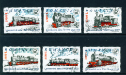 ROMANIA - 2002 Trains Used As Scan - Gebraucht