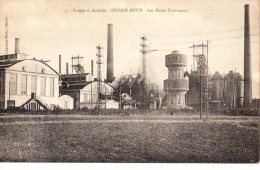 CPA - FORGES ET ACIERIES - DENAIN ANZIN - LES HAUTS FOURNEAUX - 3 - AMERICAN PHOTO - Denain