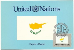 Cyprus 1989 Maxi Card - Covers & Documents