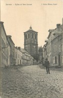 08 RETHEL EGLISE ET RUE CARNOT - Rethel