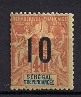 SENEGAL, YVERT 50A*, NUEVO CON CHARNELA , AÑO 1912, COLONIAS FRANCESAS - Autres & Non Classés