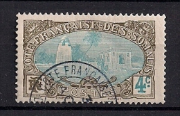 COSTA FRANCESA DE SOMALIA , YVERT 69 CANCELADO , AÑO 1909, COLONIAS FRANCESAS - Andere & Zonder Classificatie