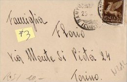 BUSTA POSTALE -FORMATO RIDOTTO-POSTA AEREA -REPUBBLICA SOCIALE ITALIANA-CONDOGLIANZE - Poste Aérienne