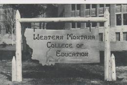 Montana Western Montana College Of Education - Autres & Non Classés