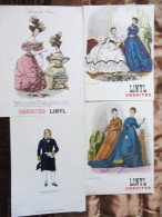 Costumes Dames   - Publicité Des Laboratoires Roussell - Réservé Au Corps Médical - Histoire