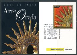 ITALIA / ITALY 2013 - Arte Orafa " La Sfera D'oro" - XVII Secolo - Maximum Card - Maximumkaarten