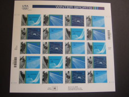 USA 2002  WINTERSPORTS 20  MNH **   (1035100-730/015) - Sheets