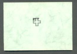 1977 SWITZERLAND FOLKLORE SET IN BLOCK OF 4 MICHEL: 1100-1108 SPECIAL FOLDER - Unused Stamps