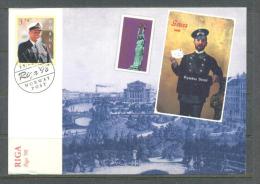 1997 NORWAY KING HARALD - RIGA ´98 MICHEL: 1244 MAXIMUM CARD - Maximumkaarten