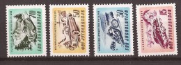 1953 X  724-27   JUGOSLAVIJA  AUTO MOTO RACE  MNH - Nuevos