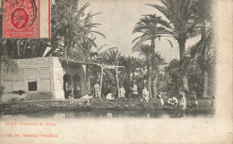( CPA EGYPTE )  SUEZ  /  Fontaine De MOÎSE  _ - Suez