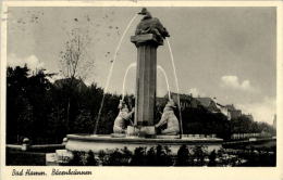 AK Bad Hamm, Bärenbrunnen, Gel 1954 - Hamm