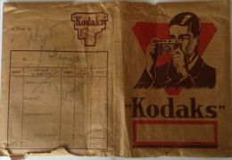 KODAKS - Pochette De Conservation Photographique - RARE - Supplies And Equipment