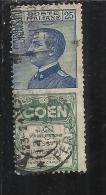 ITALY KINGDOM ITALIA REGNO 1824 -1925 PUBBLICITARI COEN PUBBLICITARIO 25 CENTESIMI TIMBRATO USED - Publicité