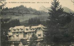 SAINT PIERRE DE CHARTREUSE HOTEL DU GRAND SOMMET - Sonstige & Ohne Zuordnung