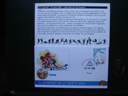 Greece Griechenland Grece Griekenland Lise Legrand Jeux Olympiques D´Athènes En 2004   Les Champions Olympiques Français - Ete 2004: Athènes