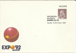 ENTERO POSTAL  CARABELA COLON SEVILLA EXPO 92 - 1992 – Sevilla (España)