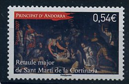 Andorre Français** N° 648 - Noël. - Unused Stamps