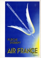 MENU   Air France   La Flèche D' Orient - Menükarten