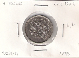 1 Pound  1979. KM#120.1 - Syrien