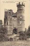 Isere -ref A145- Bressieux - Les Tours  Du Vieux Chateau   Pres Du Camp De Chambarand -carte Bon Etat  - - Bressieux