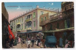 Alexandria, A Native Market, éd. The Cairo Post-card, Série 650, Plis D'angles, Alexandrie, Marché - Alexandrie