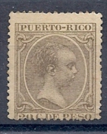 130504090  PTO RICO  ESP.  EDIFIL  Nº  127  *  MH - Porto Rico