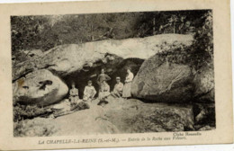 Dépt 77 - LA CHAPELLE-LA-REINE - Entrée De La Roche Aux Voleurs - Animée - La Chapelle La Reine