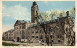 Leavenworth KS Staff College Old Postcard - Autres & Non Classés