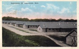 Ft Leavenworth KS Cantonments 1919 Postcard - Andere & Zonder Classificatie