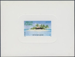 WALLIS & FUTUNA 1990 Small Island 500F DeLuxe Proof     [prueba Druckprobe épreuve Prova] - Imperforates, Proofs & Errors