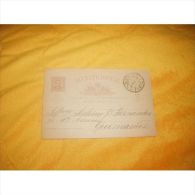 Lettre Carte Postale Circulee / Bilhete Postal De 1889 / Portugal / Porto Vers Guimaraes / 2 Cachets + Entier Postal . - Marcophilie