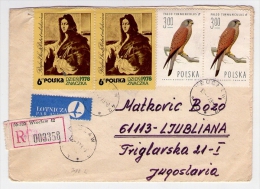 Old Letter - Poland, Polska - Aviones